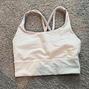 Lululemon Athletica Cream Sports Bra